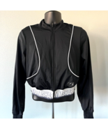 Gymshark Womens Size Large Cropped Track Jacket Full Zip Gym Activewear ... - £31.13 GBP
