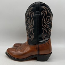 Laredo Nashville 28-2464 Mens Brown Navy Pull On Western Boots Size 10 D - £55.52 GBP