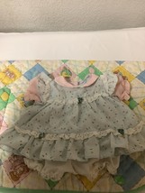 Vintage Cabbage Patch Kids Hard To Find Country Dress &amp; Bloomers OK Fact... - $115.00