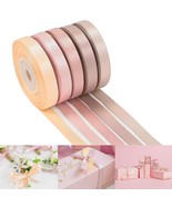 Double Faced Satin Ribbon Rose Pink Ribbon 3/8 Inch Assorted Wedding Rib... - £14.34 GBP