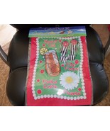 Custom Decor Sweet Tea Flip Flops Polka Dots Pearls Garden Flag 12 x 18 ... - €19,61 EUR