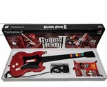 Guitar Hero II For PS2 Redoctane Guitar Stickers Manual And Box  - $59.35