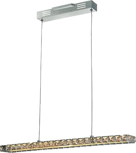 TRANS GLOBE Lighting MDN-1333 Indoor Luxor 29.25&quot; Pendant - Polished Chrome - $138.60