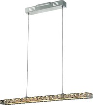 TRANS GLOBE Lighting MDN-1333 Indoor Luxor 29.25&quot; Pendant - Polished Chrome - $138.60