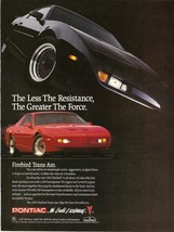 1991 Pontiac Firebird Trans Am Ad Poster 24 X 36 Inch - £15.61 GBP