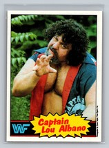 Captain Lou Albano #3 1985 Topps WWF Pro Wrestling Stars WWE - £2.33 GBP