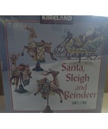 Kirkland Signature Santa Sleigh &amp; Reindeer Set - $72.90 CAD