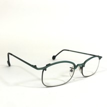 Vintage la Eyeworks Eyeglasses Frames AKIO 403 423 Antique Grey Green 53-20-135 - £51.02 GBP