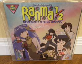 Ranma 1/2 OAV Desperately Seeking Shampoo USA laserdisc Anime Rumiko Takahashi - £43.62 GBP