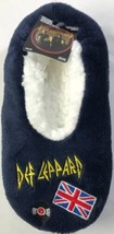 New Def Leppard Slippers or houseshoes. Slippersocks. Size 5 To 7 Navy blue - £17.42 GBP