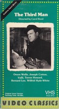 The Third Man [VHS 1985] 1949 Orson Wells, Joseph Cotton, Trevor Howard - £4.48 GBP