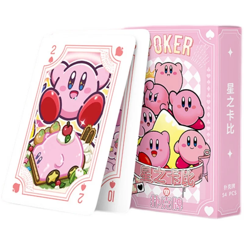 Kirbys Poker Super Cute Kawaii Cartoon Playing Cards Game Animation Collection - £9.47 GBP