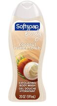 Softsoap Exfoliating Body Wash, Coconut Butter Scrub, 20 Fl. Oz. - $14.01 CAD