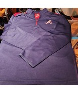 Atlanta Braves MLB Men&#39;s Jacket Fleece Lined Size XL - $27.52