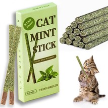 6pcs Natural Matatabi Cat stick Mint Teeth Cleaning Treating - £8.33 GBP