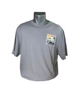 Caribbean Men&#39;s Gray Graphic T-Shirt Short Sleeve No Hurry No Worry Size... - €12,99 EUR