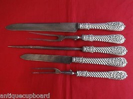 Number 75 by Gorham Sterling Silver Roast Carving Set 5pc HHWS - £304.26 GBP