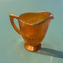 Marigold carnival glass Creamer 3” Vintage - £5.43 GBP