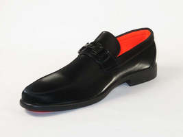 Men's TAYNO Shoes The Caprio FN TAYNO Fiber Bit Loafer Satin Black image 3