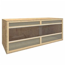  Terrarium Engineered wood, Glass, Steel Medium Durable Terrarium - $311.82 CAD