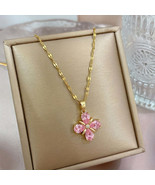 Chic FourLeaf Clover Necklace  Perfect Gift for Her - $27.85 CAD