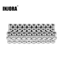 50PCS: INJORA 50PCS M1.4 M2 Flat Stainless Steel Washers Spacers For 1/24 RC Cra - £8.27 GBP