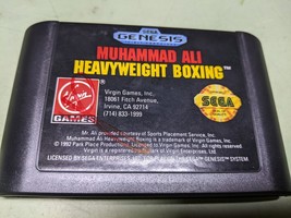 Muhammad Ali Heavyweight Boxing Sega Genesis Cartridge Only - £3.95 GBP