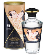 Shunga Warming Oil Massage Oil Vanilla Fetish 3.5 Oz - $19.31