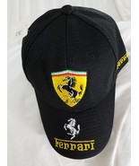 Ferrari logo on a new black ball cap.. - $34.47 CAD