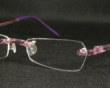 OD Germany 4402 C.5 1007 Transparent Lilac UNIQUE RARE EYEGLASSES 51-17-... - $97.04