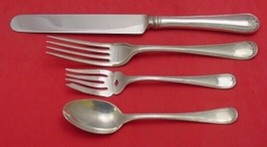 Newcastle by Gorham Sterling Silver Dinner Size Place Setting(s) 4pc Flatware - £264.96 GBP