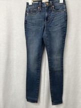 Women&#39;s High-Rise Skinny Jeans - Universal Thread™ - Blue - Size 00 Long - £4.03 GBP