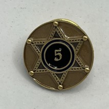 Secret Service 5 Years Of Service Law Enforcement Enamel Lapel Hat Pin - £11.97 GBP