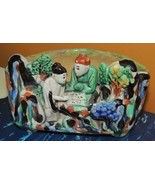 Chinese Mud Man Men pot 7.5"x5.5" Sancai Tang style garden bonsai Mudman... - $1,799.99