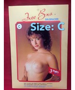 NEW WOMEN&#39;S FREE BRA Size: C DISPOSABLE SELF SUPPORTABLE ULTRA THIN COMFORT - £1.59 GBP