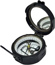 Nautical Transit Compass With Leather Case Navigational Trekking Travel Compass - £36.76 GBP