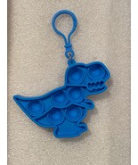 Dinosaur Shaped Fidget Sensory Push Pop Toy Hanger 3&quot; X 3.75&quot; Pre-Owned*... - €6,85 EUR