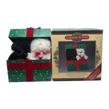 Mr. Christmas Caroling Puppies Target Exclusive Music Box Holiday Present Dogs - £44.11 GBP