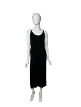 Banana Republic Women&#39;s Black Sleeveless Maxi Dress Medium Petite Unlined - £18.12 GBP