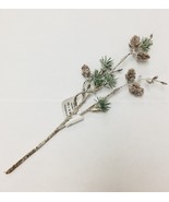 Christmas Pick Giltter Pine Cone 12 Inches - $298.97 MXN