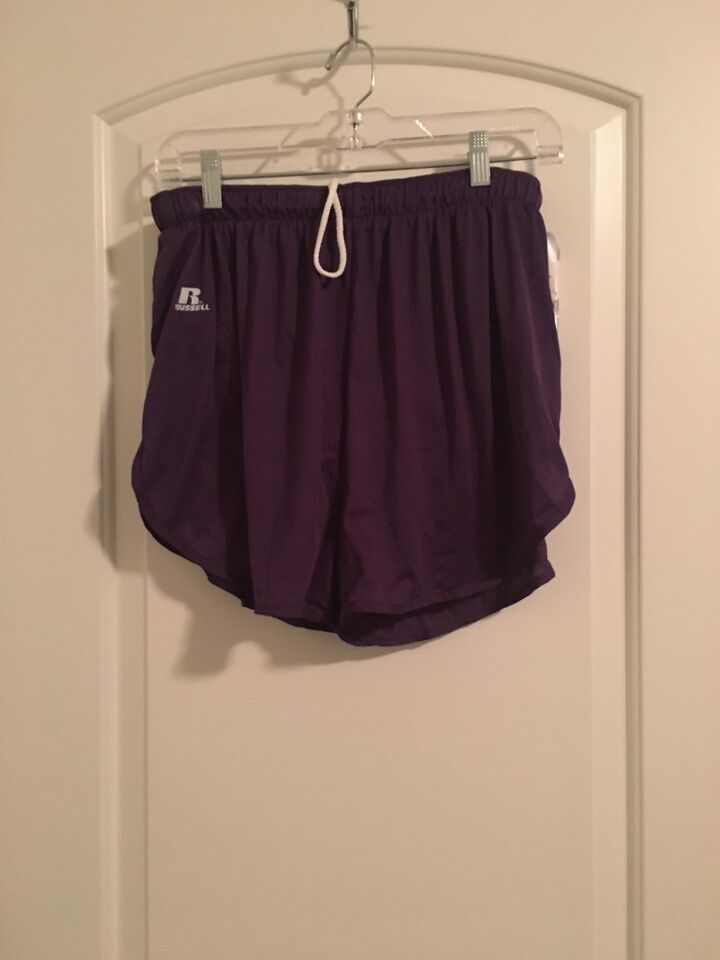 Primary image for 1 Pc Russell Men’s Purple Athletic Shorts Gym Running Workout Size Large