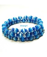 Gold Plate Glass Fibre Wire Bracelet 19.5&quot; - $34.19 CAD