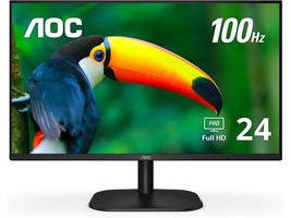 AOC 24&quot; (23.8&quot; Viewable) 100 Hz IPS FHD Gaming Monitor 1920 x 1080 sRGB ... - $133.99
