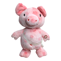 Hallmark 12&quot; Cupig Valentines Day Dancing Plush Pig with Hearts &amp; Angel Wings  - £15.46 GBP