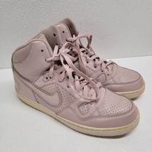 Nike Son Of Force Hi Top Rose Particle Blush Pink Women’s Size 11 Shoes - £55.64 GBP