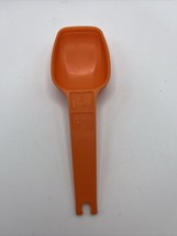 Vintage Tupperware Orange Measuring Spoon 1 Tbsp / 4 Tsp Replacement Part - $4.95