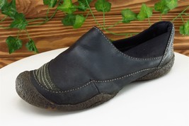KEEN Size 6.5 M Black Loafer Shoes Leather Women - $16.78