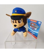 Paw Patrol CHASE 4.5&quot; Mini Plush Figure Dog Spin Master Nickelodeon Blue... - £9.51 GBP