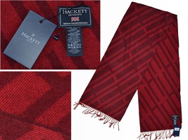 Hackett Men&#39;s Scarf Hand Made In England HA04 T1P - £56.23 GBP