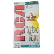 RCA T-120H VHS Tape Standard Grade 6 Hour working condition - £2.33 GBP